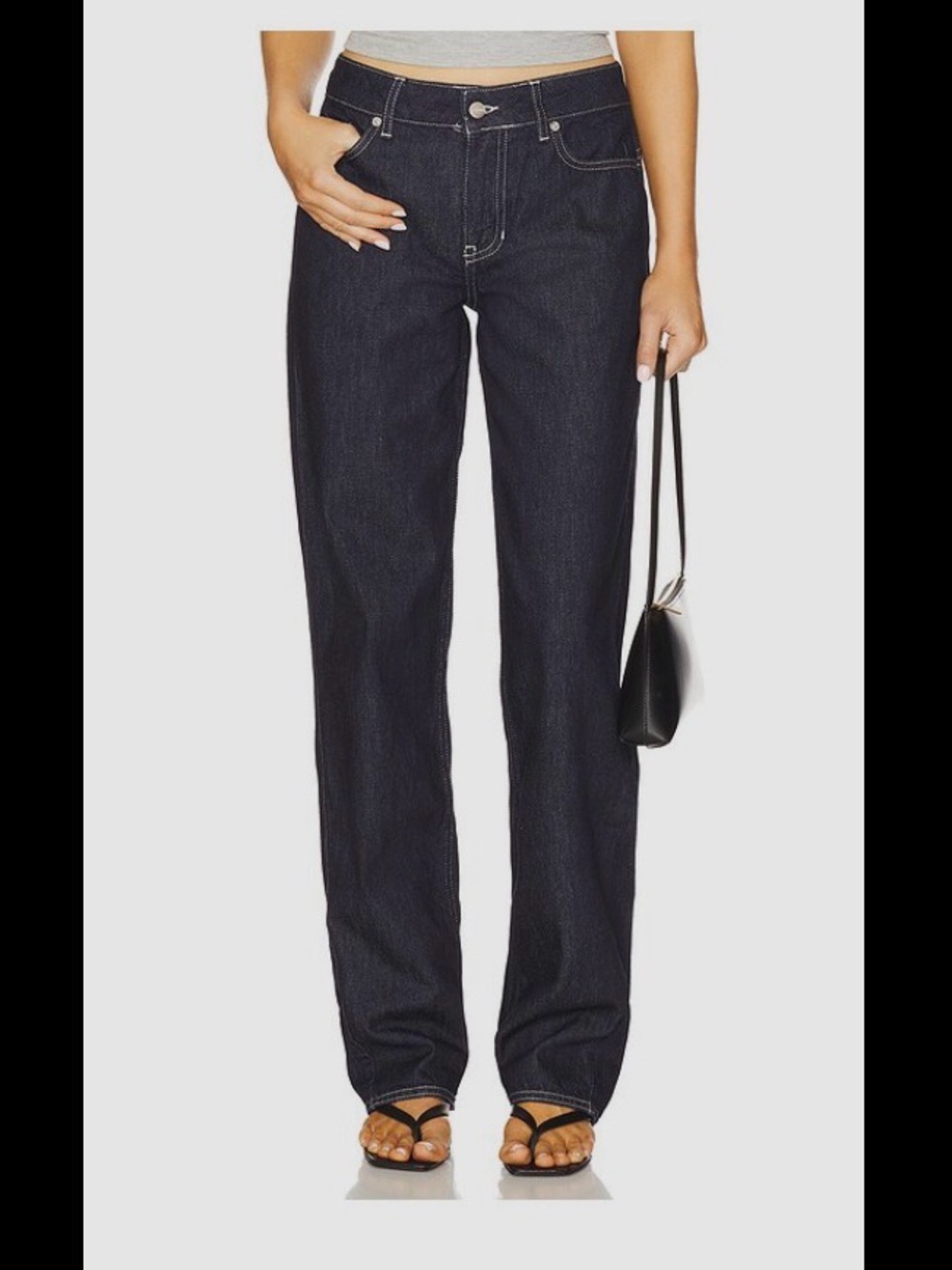 Peachy Den Joan Jeans in Indigo Rinse